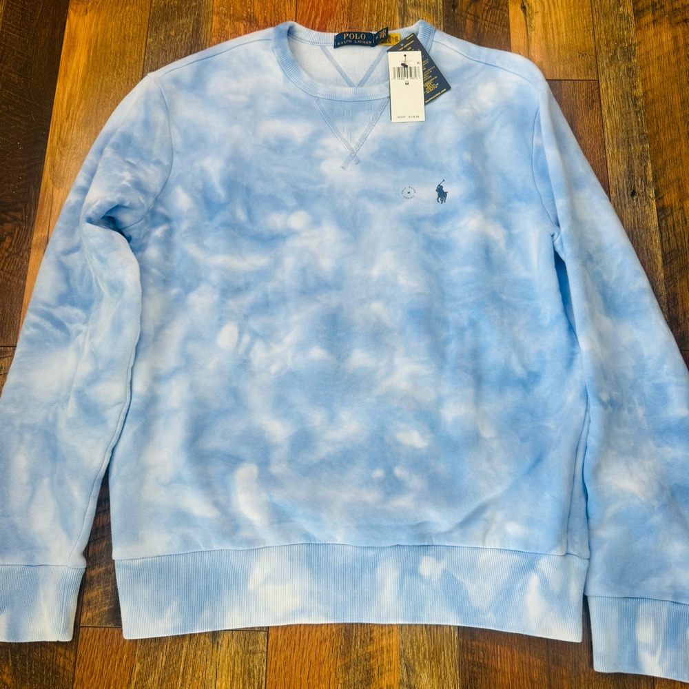Polo Ralph Lauren men’s crewneck sweatshirt M NEW with tags blue